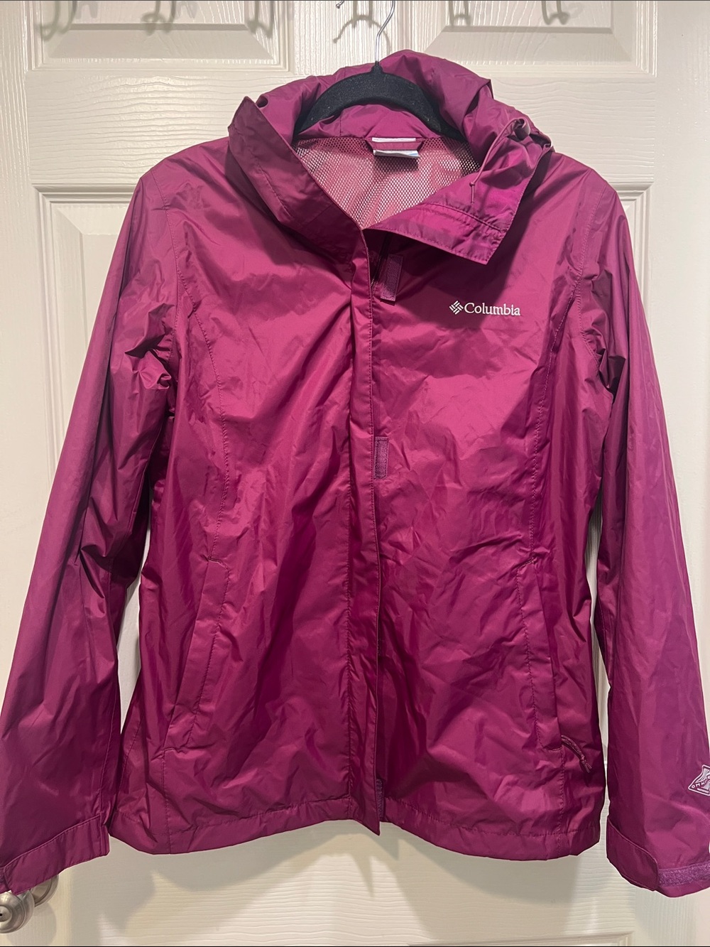 Columbia Women's Hooded Shell Jacket - Magenta S